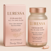 Ceramide All-In-One Glow Supplement- 60 Capsules