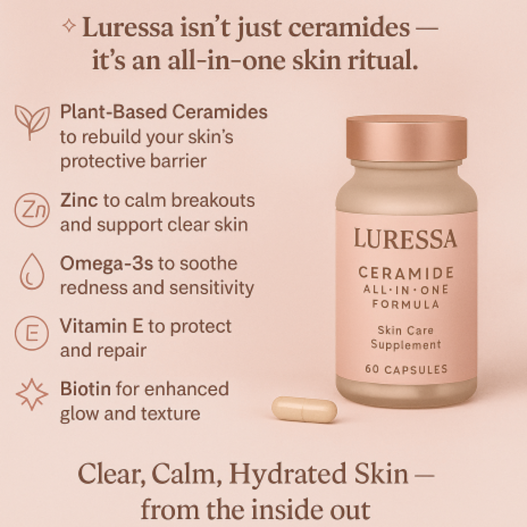 Ceramide All-In-One Glow Supplement- 60 Capsules
