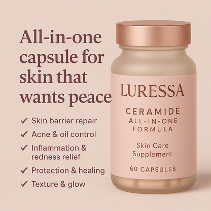 Ceramide All-In-One Glow Supplement- 60 Capsules